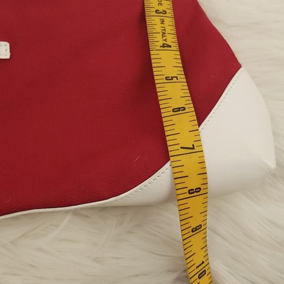 VIYELLA Canvas & Leather Handbag - Picture 11 of 13